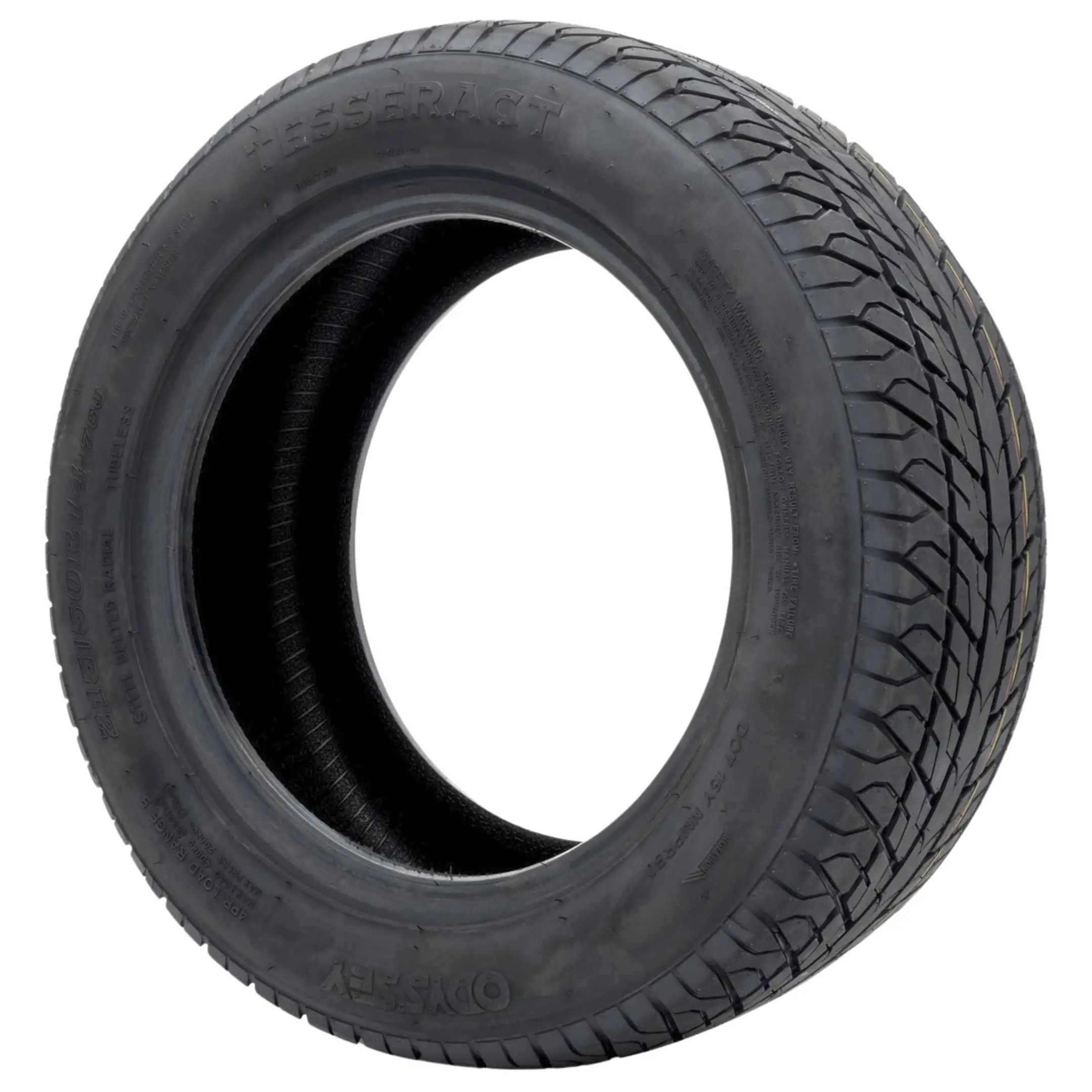 Odyssey Tesseract 215/50R14 Radial Golf Cart Street Tires | GCTS