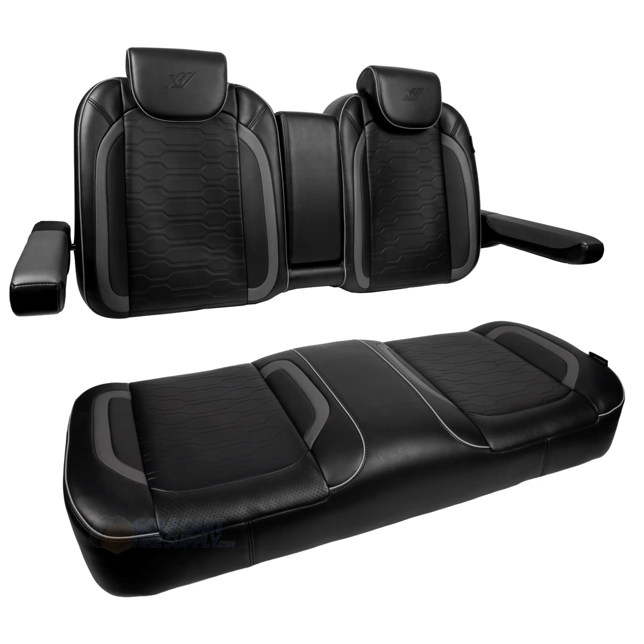 MadJax Commander EZGO TXT Front Seat Cushions (Choose Your Color