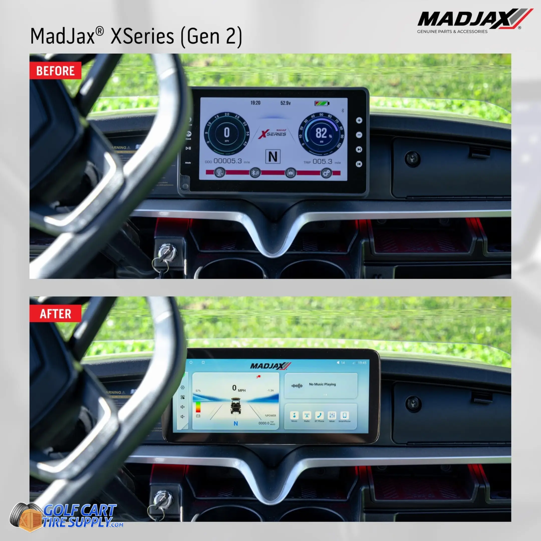 MadJax X-Series KINECT Touch Screen Display Kit (Fits 2024+) | GCTS