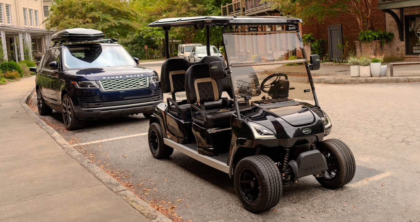 2025 STAR EV Sirius Golf Cart in Black