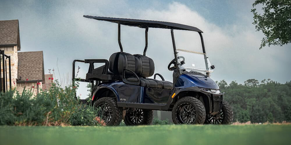 2025 Navy Blue EZGO Freedom RXV