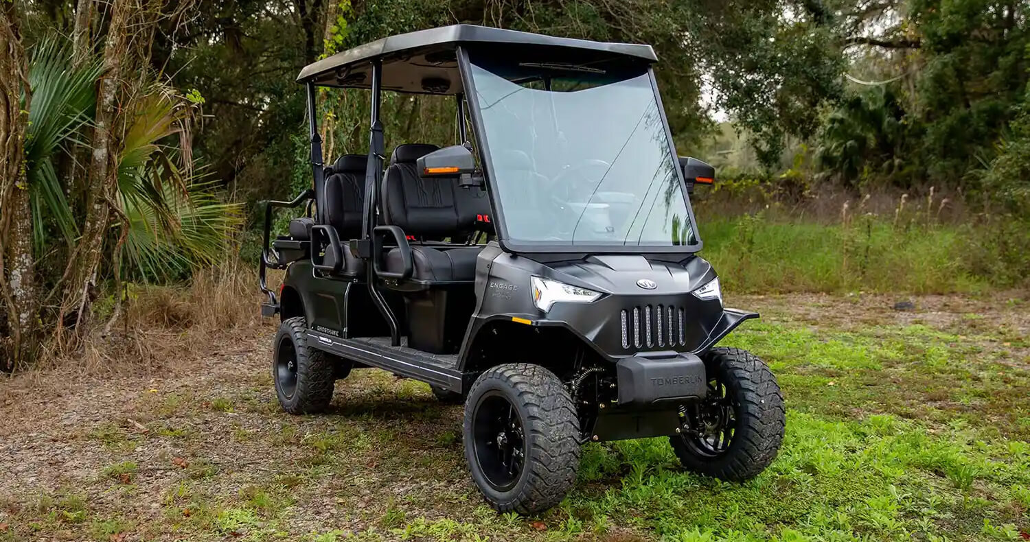 Matte Black 2025 Tomberlin Engage Ghosthawk in the Woods 