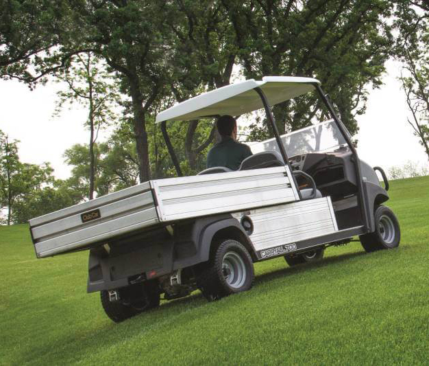 2024 Club Car Carryall Turf 700 driving on Golf Course