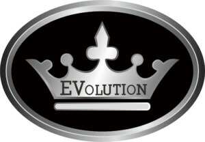 evolution golf cart logo