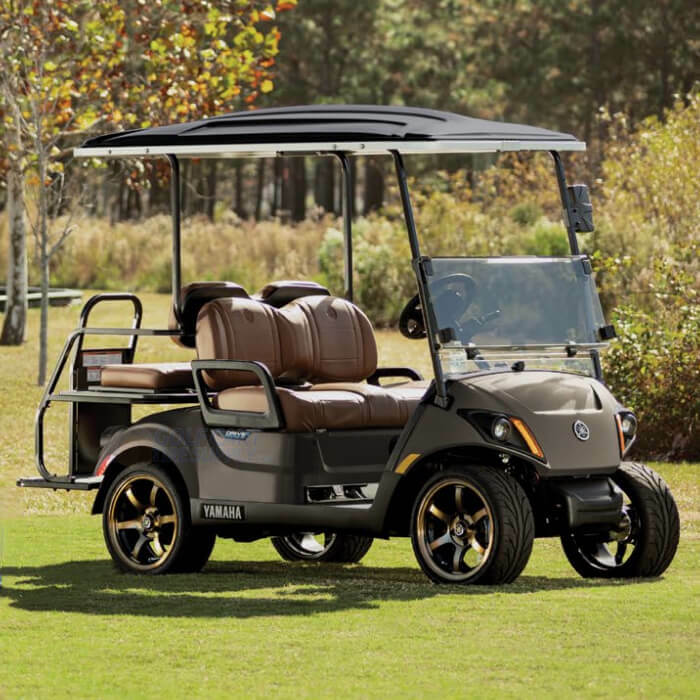 2024 Yamaha Drive-2 PTV Golf Cart in Graphite Matte Color