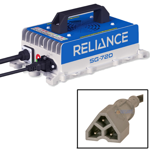 EZGO Golf Cart Charger 48V RELIANCE SG-720 | GCTS
