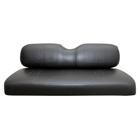 EZ-GO TXT / Medalist Black Vinyl Golf Cart Seat Cover Set | Golf