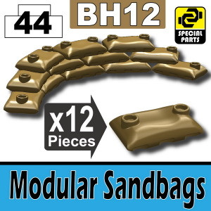 Modular Sandbags (BH12) - Dark Tan Modular Sandbags (BH12) - Dark Tan