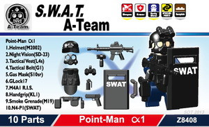 SWAT EP-Car - 423 Pieces - BrickArmyToys