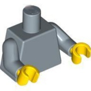 Lego Torso Plain Sand Blue Lego Torso Plain Sand Blue