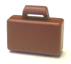 Lego Brown Mini Suitcase Lego Brown Mini Suitcase
