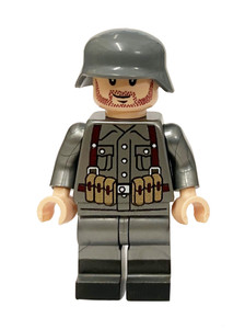 Custom Minifigure - WW2 German Rifleman Soldier #2
