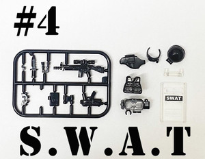 SWAT Police Accessory set #4