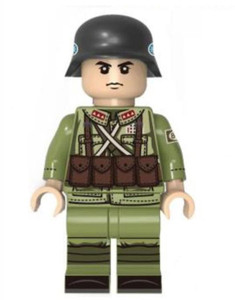 Custom Minifigure - WW2 German Soldier 4