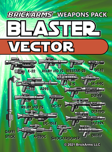 BrickArms Blaster Pack - Vector BrickArms Blaster Pack - Vector
