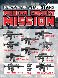 BrickArms Modern Combat Pack - Mission Pack BrickArms Modern Combat Pack - Mission Pack