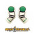 Custom Printed Lego Minifigure Arms -  Green Trooper (L+R) Custom Printed Lego Minifigure Arms -  Green Trooper (L+R)