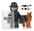 Custom SWAT Police Minifigure with Accessory set #1