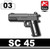 SC 45 Pistol