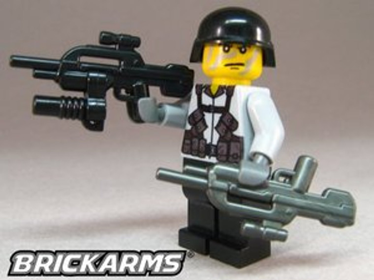 NEW Spartans Space Marines Brickarms XBR3 Battle Rifle for Mini-figures 