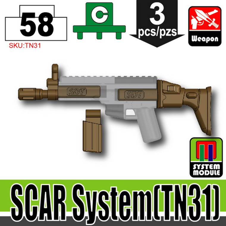 SI-DAN Deep Bronze Brown SCAR System (TN31)