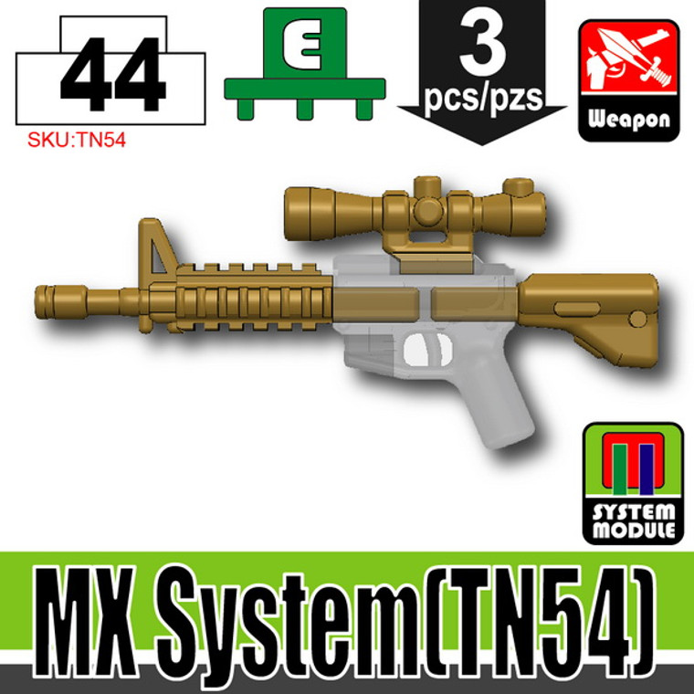 SI-DAN Dark Tan MX System (TN54)