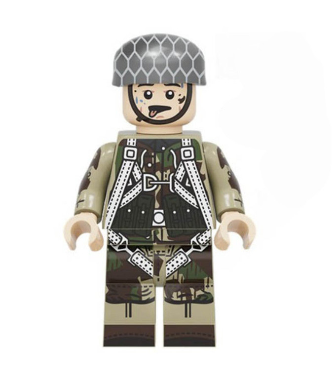 Custom Minifigure - WW2 German Paratrooper Soldier 1