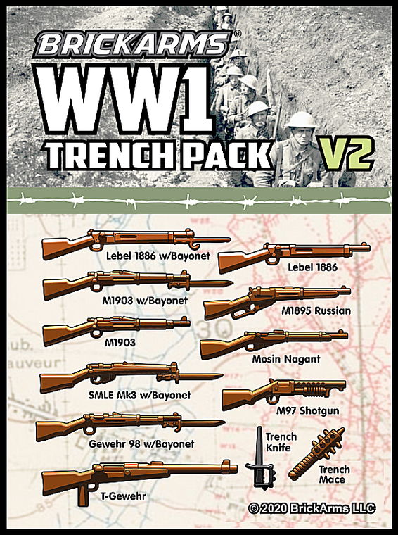 BrickArms WW1 Trench Pack v2