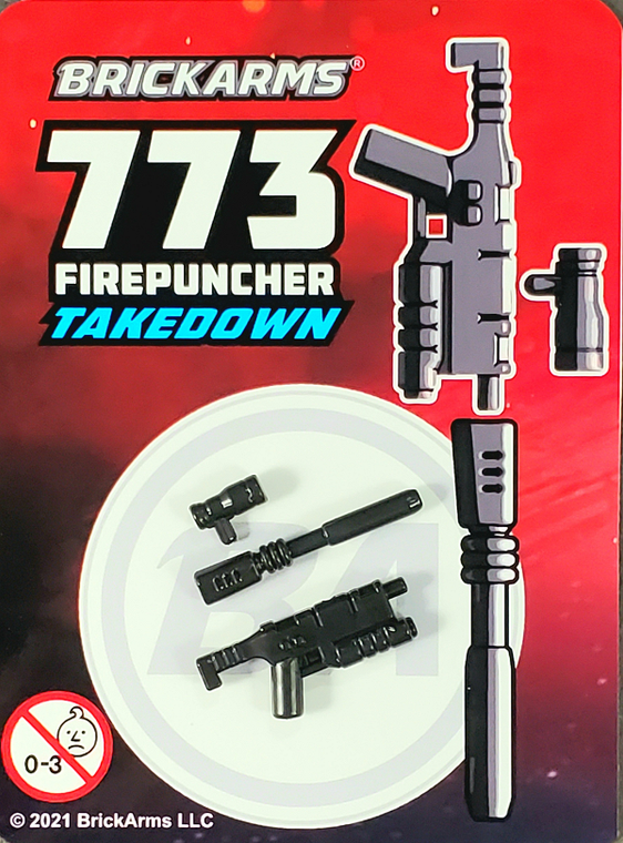 BrickArms 773 Firepuncher Takedown Blaster Rifle