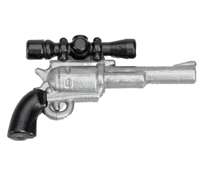 BrickArms RELOADED - ALFie - Apoc Large Frame Revolver (Silver Black) 