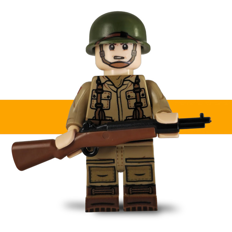 Scots Plastic Custom LEGO Minifigure - PFC Shifty Powers - WW2