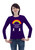 God's children reclaim His rainbow women’s long sleeve crew neck shirt, looking sharp in vivid wintry colors. 
Caption Reads:  "God's Children Reclaim His Rainbow"
Image made in the U.S.A.

