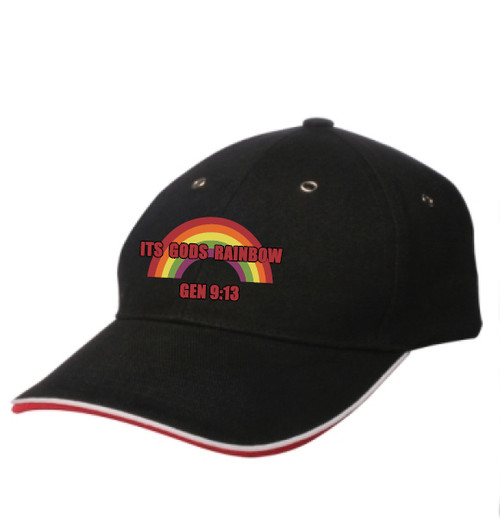 rainbow baseball cap