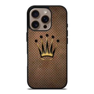 ROLEX WATCH LOGO METAL iPhone 16 Pro Case Cover ROLEX WATCH LOGO METAL iPhone 16 Pro Case Cover