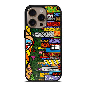 ROMERO BRITTO CITY iPhone 16 Pro Case Cover
