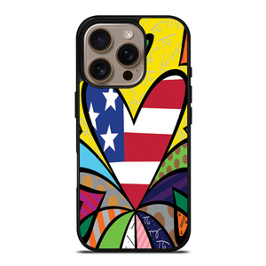 ROMERO BRITTO LOVE NEW 2 iPhone 16 Pro Case Cover