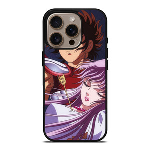 SAINT SEIYA PEGASUSAND PRINCESS ATHENA iPhone 16 Pro Case Cover