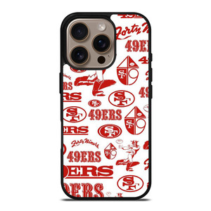 SAN FRANCISCO 49ERS LOGO FORTY NINERS FOOTBALL iPhone 16 Pro Case Cover SAN FRANCISCO 49ERS LOGO FORTY NINERS FOOTBALL iPhone 16 Pro Case Cover