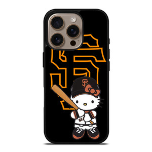 SAN FRANCISCO GIANTS HELLO KITTY iPhone 16 Pro Case Cover SAN FRANCISCO GIANTS HELLO KITTY iPhone 16 Pro Case Cover