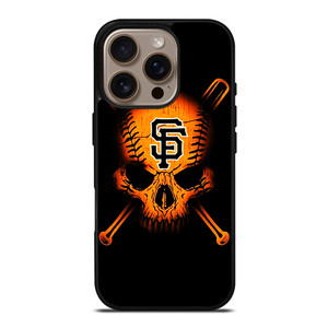 SAN FRANCISCO GIANTS LOGO BASEBALL SKULL iPhone 16 Pro Case Cover SAN FRANCISCO GIANTS LOGO BASEBALL SKULL iPhone 16 Pro Case Cover
