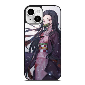 CARTOON DEMON SLAYER NEZUKO KAMADO ANIME iPhone 13 Mini Case Cover