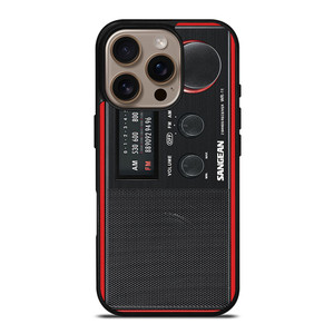 SANGEAN RED RADIO iPhone 16 Pro Case Cover