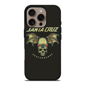SANTA CRUZ SKATEBOARDS SKULL iPhone 16 Pro Case Cover SANTA CRUZ SKATEBOARDS SKULL iPhone 16 Pro Case Cover