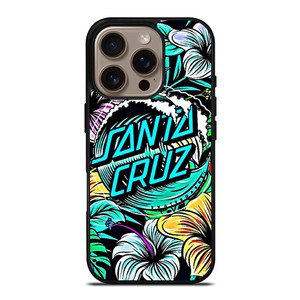 SANTA CRUZ SKATEBOARDS TROPICAL iPhone 16 Pro Case Cover SANTA CRUZ SKATEBOARDS TROPICAL iPhone 16 Pro Case Cover