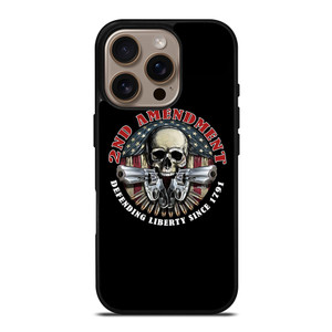 SECOND AMENDEMENT USA LIBERTY iPhone 16 Pro Case Cover SECOND AMENDEMENT USA LIBERTY iPhone 16 Pro Case Cover