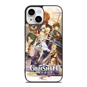 GENSHIN IMPACT GAME CHARACTERS iPhone 13 Mini Case Cover
