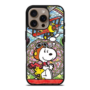 SNOOPY THE PEANUTS GLASS ART iPhone 16 Pro Case Cover SNOOPY THE PEANUTS GLASS ART iPhone 16 Pro Case Cover
