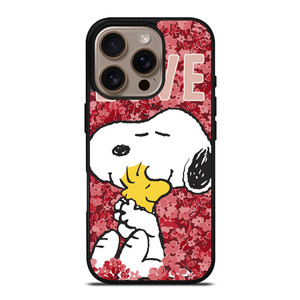 SNOOPY THE PEANUTS LOVE iPhone 16 Pro Case Cover SNOOPY THE PEANUTS LOVE iPhone 16 Pro Case Cover