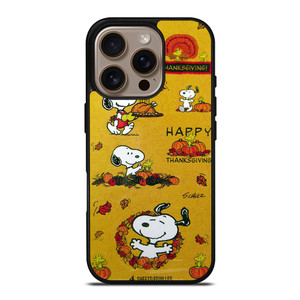 SNOOPY THE PEANUTS THANKSGIVING iPhone 16 Pro Case Cover SNOOPY THE PEANUTS THANKSGIVING iPhone 16 Pro Case Cover
