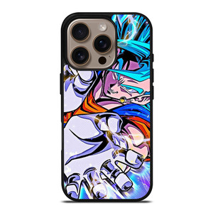 SON GOKU DRAGON BALL SUPER SSJ BLUE MANGA ANIME iPhone 16 Pro Case Cover